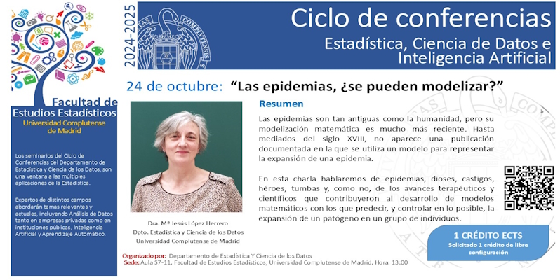 Ciclo de conferencias: Las epidemias, ¿se pueden modelizar?